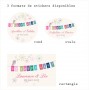 Formats stickers "a happy day"