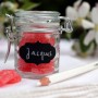Le mini bocal marque-place