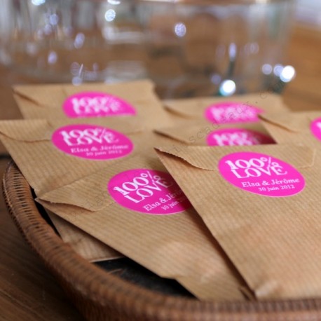 Le mini sachet kraft personnalisé
