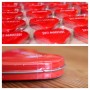 La boite coeur rouge et ses minis bonbons