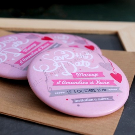 Magnet save the date "prélude"