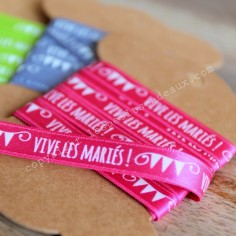 Ruban "vive les mariés"