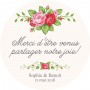 Autocollant personnalisé "jardin anglais"