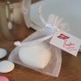 Le savon coeur personnalisé baptême