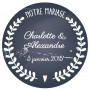 Autocollant personnalisé "chalkboard"