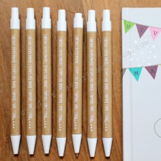 Stylo personnalisé mariage