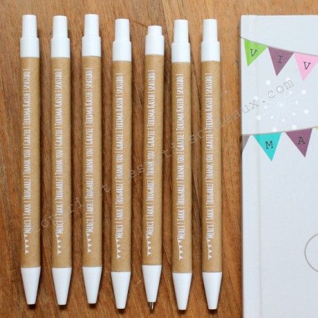 Stylo personnalisé mariage
