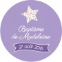 Sticker personnalisé "sweet day"