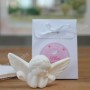 Le savon ange dans sa pochette personnalisée