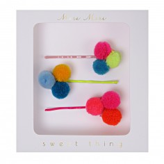 Les petites barrettes ponpons