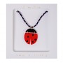 Le petit collier "coccinelle" 