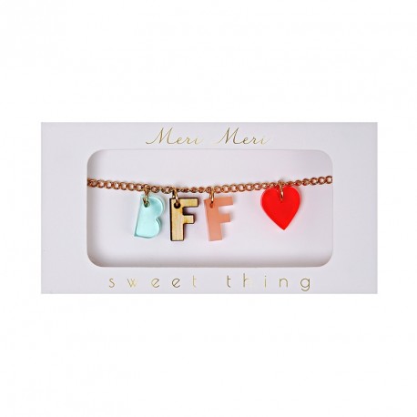 Le bracelet d'amitié "BFF" 