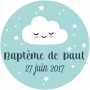 Autocollant personnalisé "lullaby"