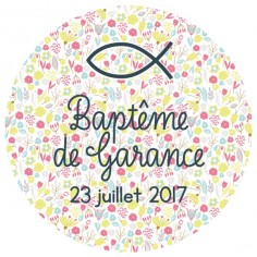 Autocollant personnalisé "gloria"