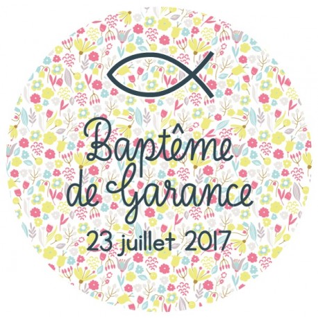 Autocollant personnalisé "gloria"
