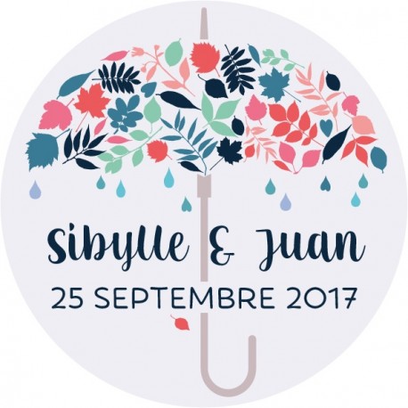 Sticker personnalisé "pretty day"