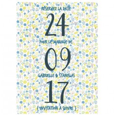 Magnet save the date "happy news"