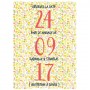 Magnet save the date "happy news"