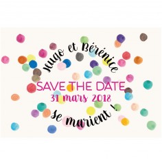Magnet save the date "so pretty!"