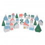 Calendrier de l'avent 2016 "village de l'avent"