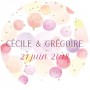 Autocollant personnalisé "poême"