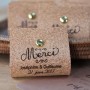 Le mini savon dans son étui liège personnalisé