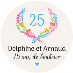 Sticker personnalisé "celebration"