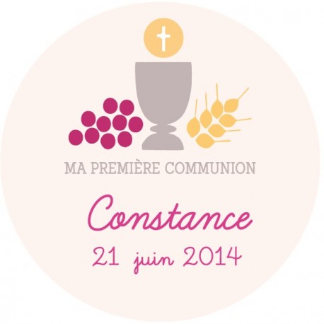Autocollant communion Benedictus