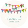Autocollant "jour de communion" 