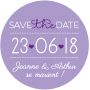 Magnet save the date "joli jour"