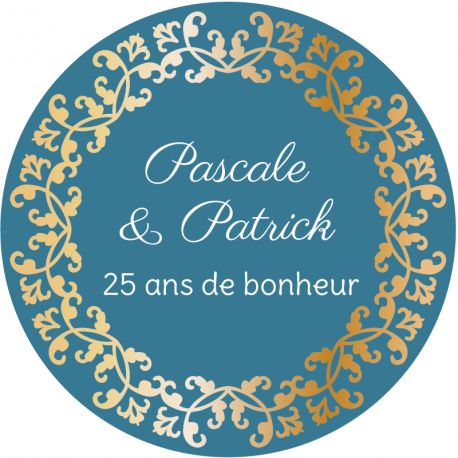 Sticker personnalisé "opus"