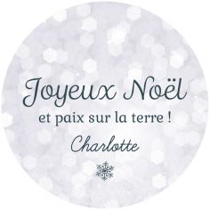 Sticker personnalisé Noël  "christmas magic"