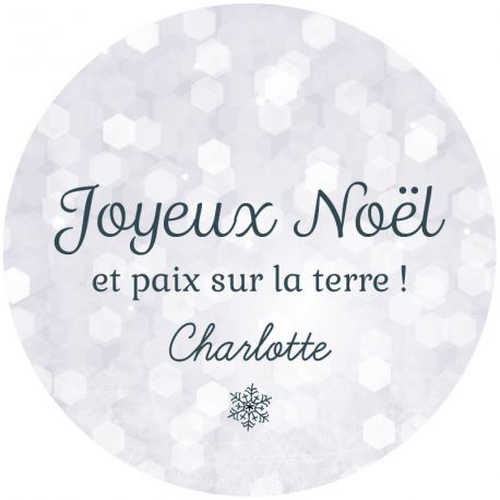 Sticker personnalisé Noël  "christmas magic"