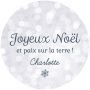 Sticker personnalisé Noël  "christmas magic"