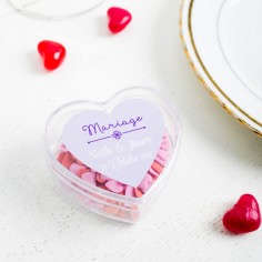 La boite coeur transparente 