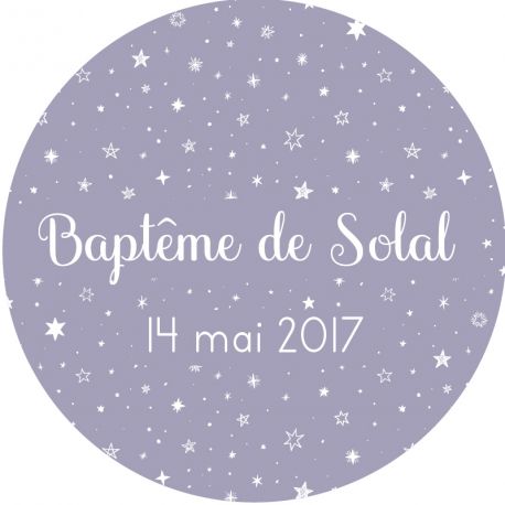 Autocollant personnalisé "skylight"