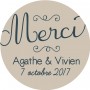 Autocollant personnalisé "St Germain"