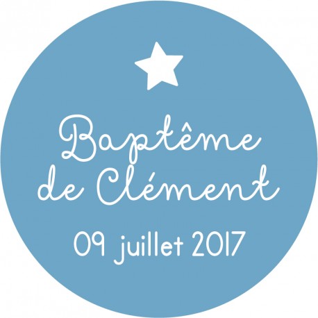 Autocollant personnalisé "rêve"