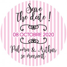 Magnet save the date "Flore"