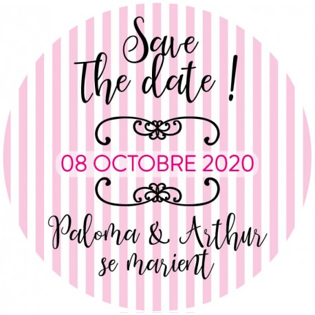Magnet save the date "Flore"