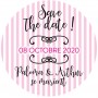 Magnet save the date "Flore"