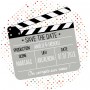 Magnet save the date "cinema"