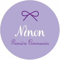 Sticker personnalisé poème