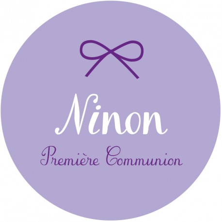 Sticker personnalisé poème