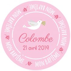 Autocollant personnalisé "cérémonie"
