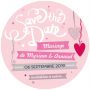 Sticker save the date "prelude"