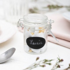 Le mini bocal marque-place