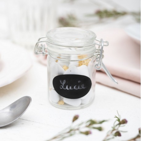 Le mini bocal marque-place