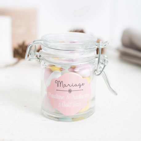 Le petit bocal à l'ancienne mariage  