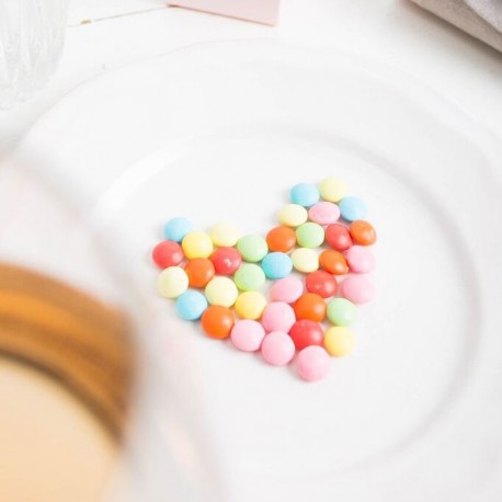 Les minis pastilles multicolores